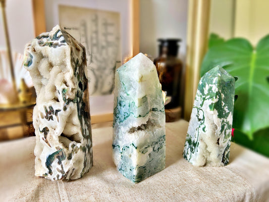 Grandes pointes d’Agate Mousse