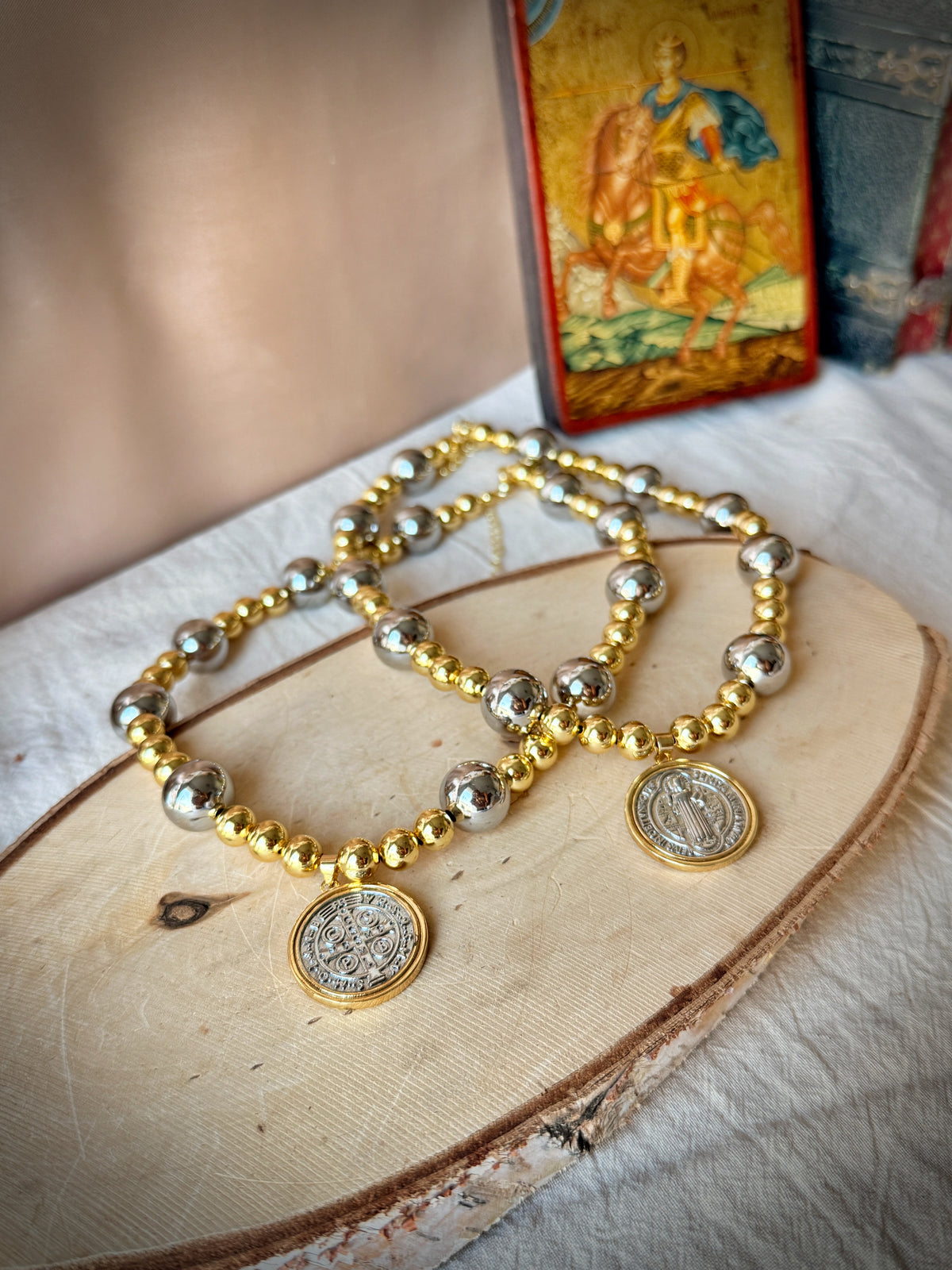 Collier de Saint Benoit - Croix de Saint Benoit