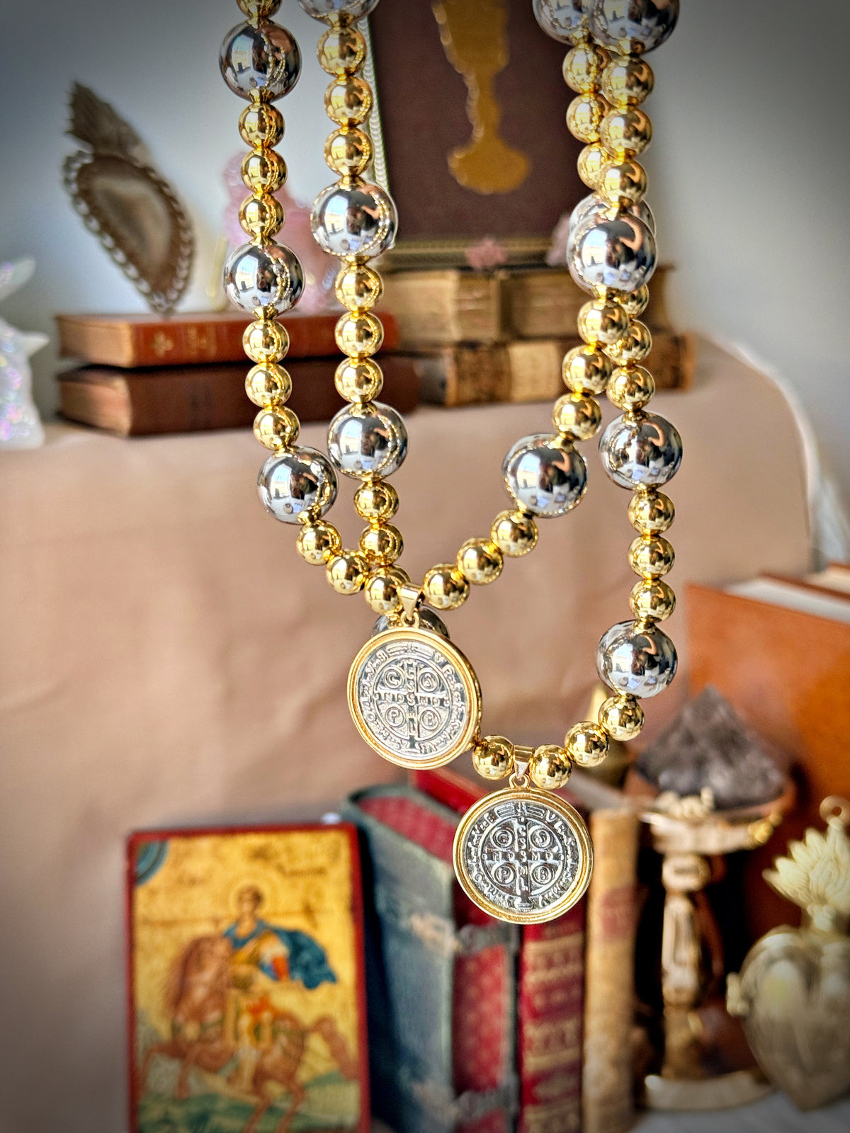 Collier de Saint Benoit - Croix de Saint Benoit