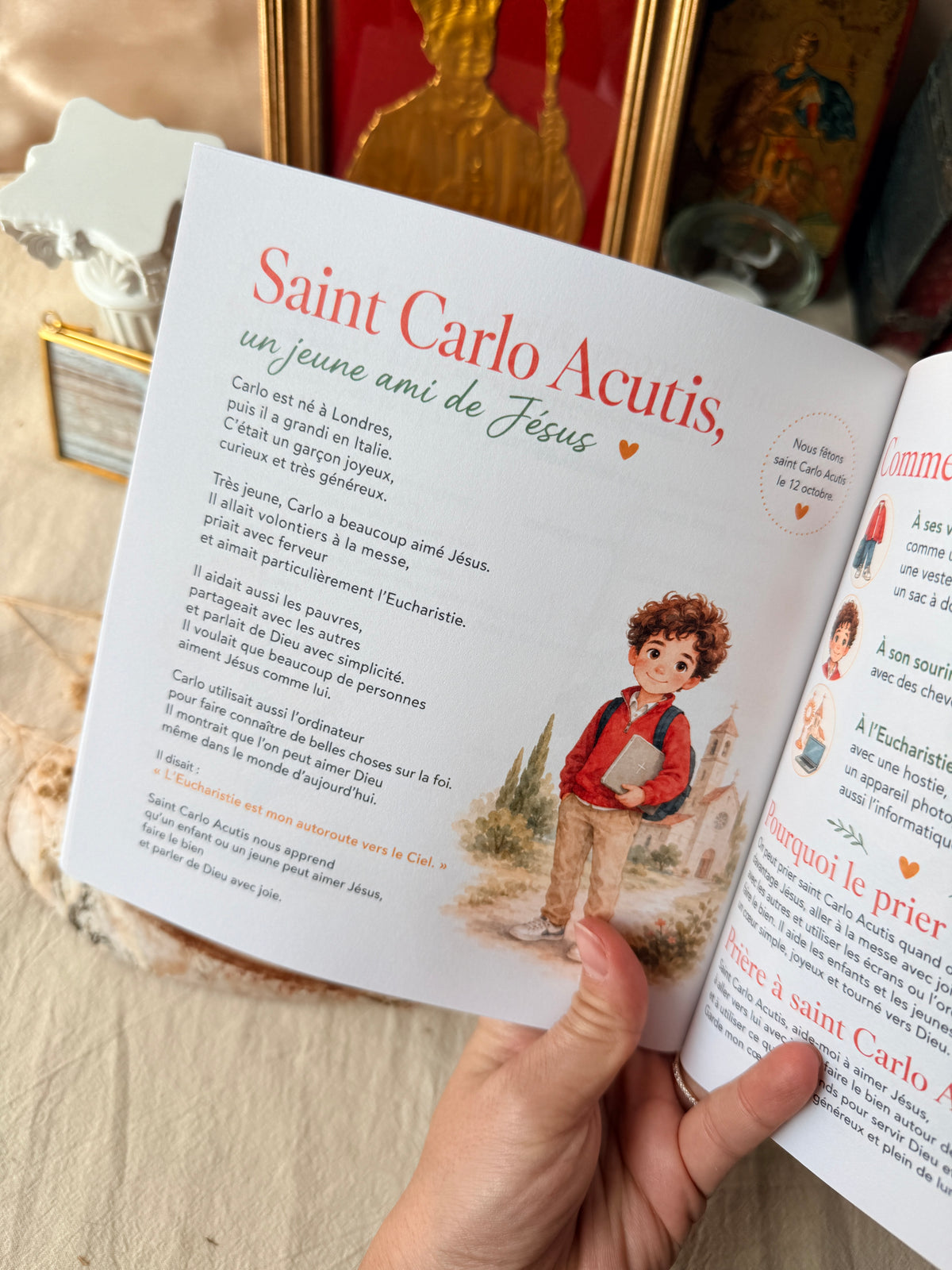 Je découvre les Saints — livre illustré pour les tout-petits