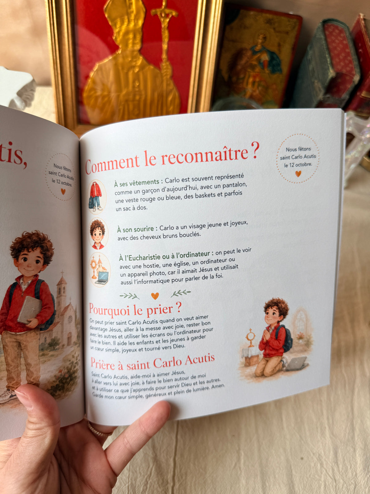 Je découvre les Saints — livre illustré pour les tout-petits