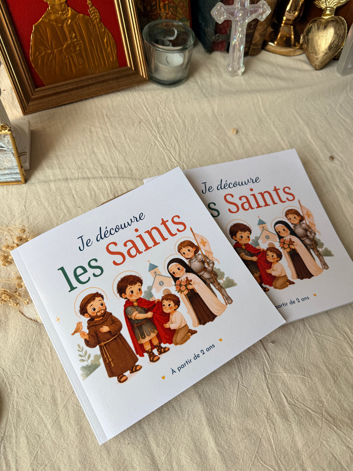 Je découvre les Saints — livre illustré pour les tout-petits