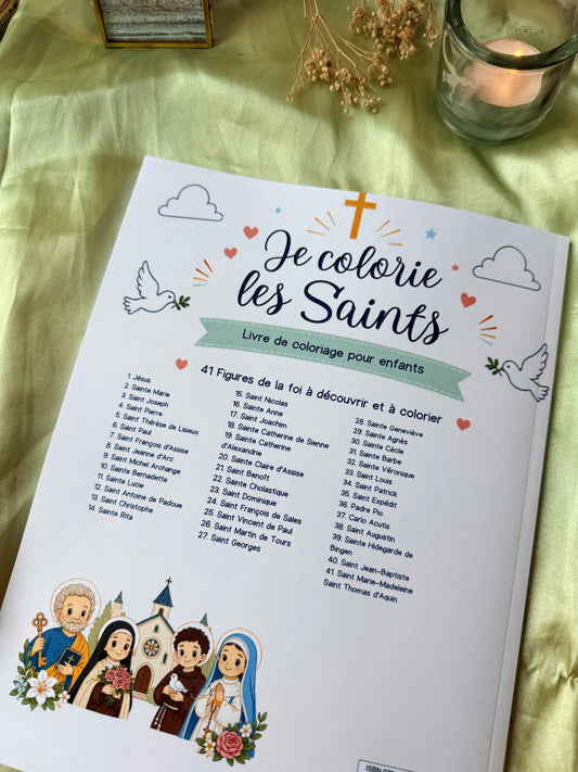 Je colorie les Saints – Et j’apprends à les reconnaître