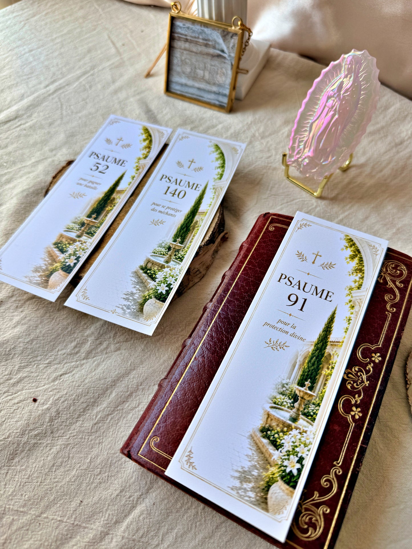 Marque-page Psaume 91 — Protection divine