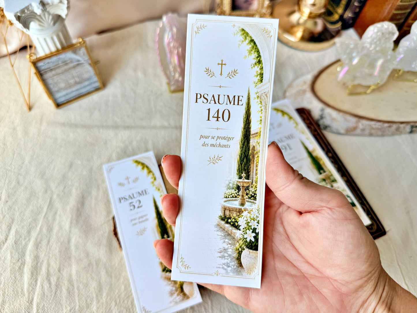 Marque-page Psaume 140 — Se protéger des méchants