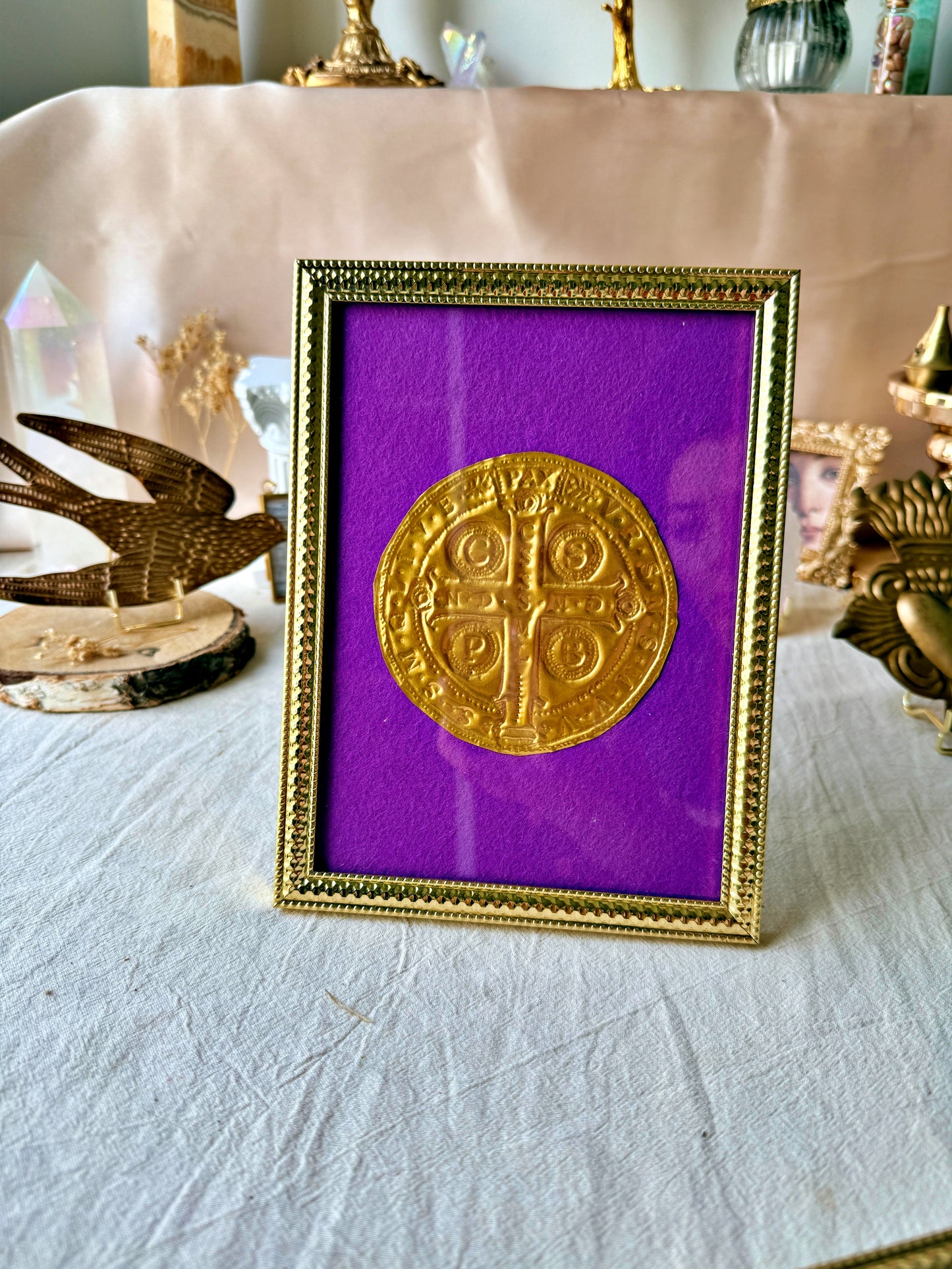 Gravure « Croix de Saint Benoît »