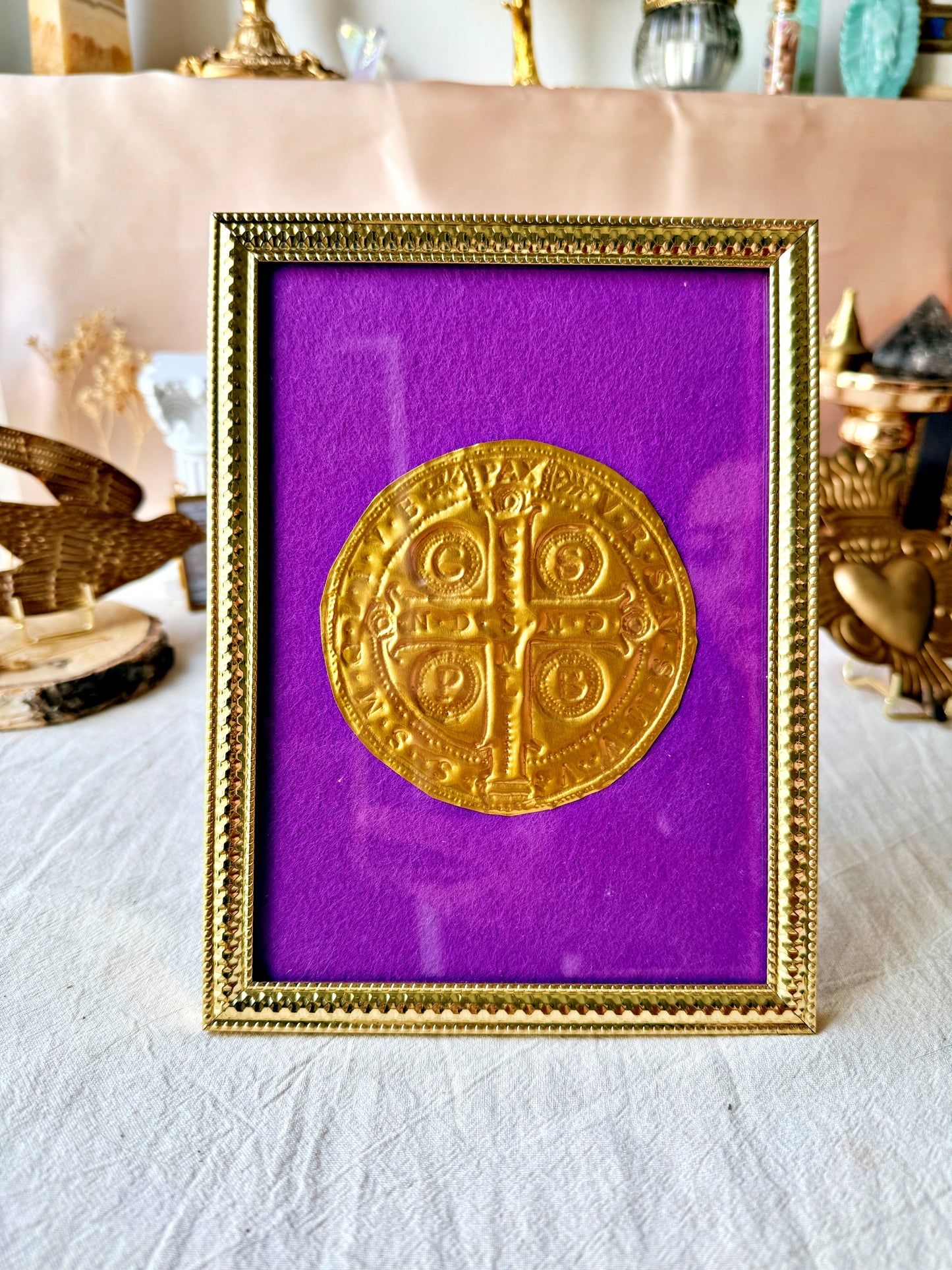 Gravure « Croix de Saint Benoît »