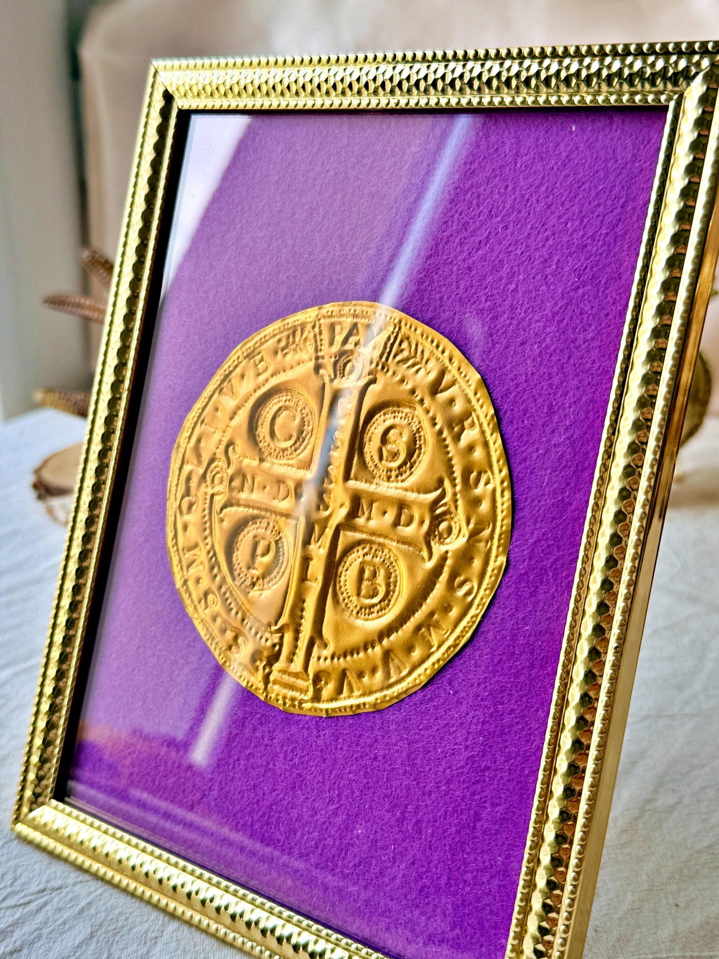 Gravure « Croix de Saint Benoît »