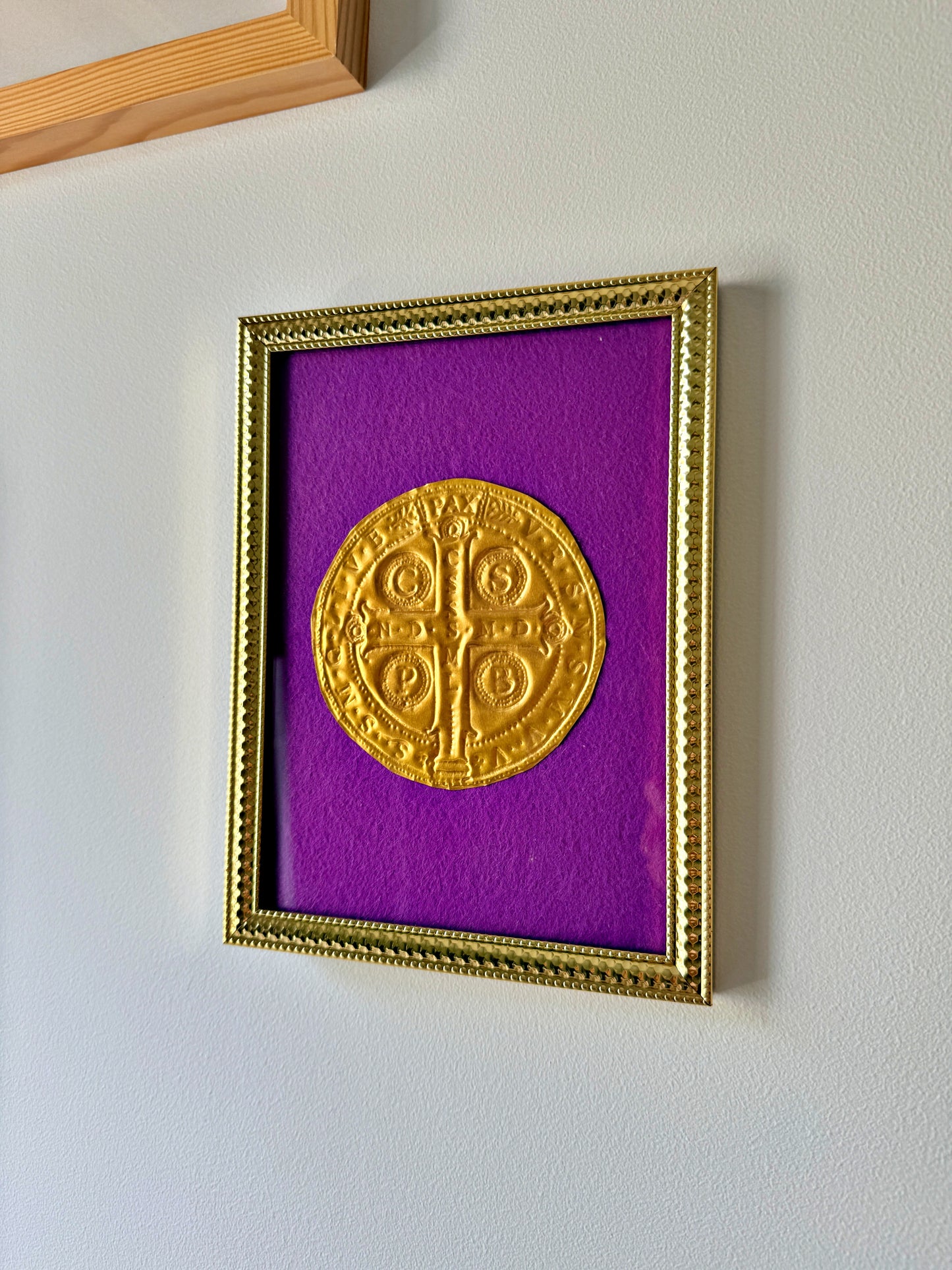 Gravure « Croix de Saint Benoît »