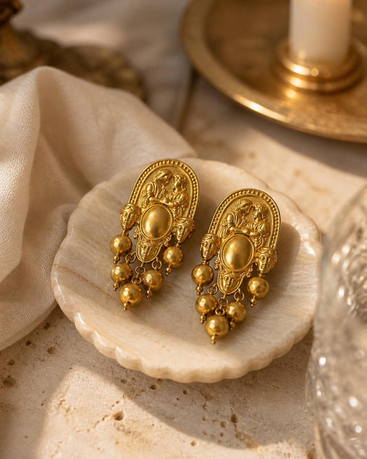 Boucles d’oreilles Hieros Gamos — Inspiration Pompéi