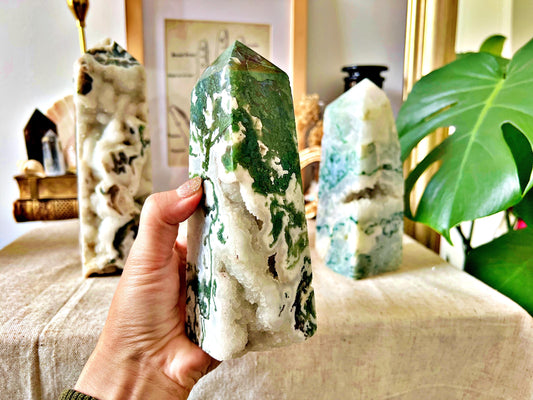 Grandes pointes d’Agate Mousse