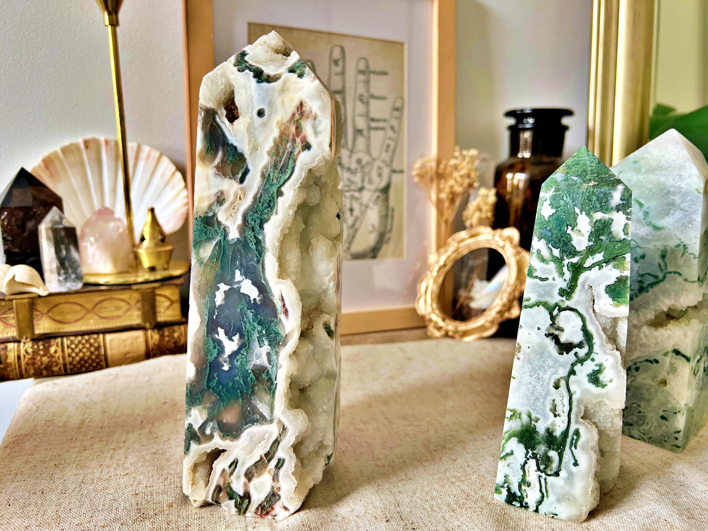 Grandes pointes d’Agate Mousse