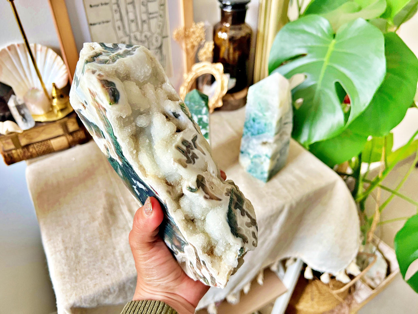Grandes pointes d’Agate Mousse