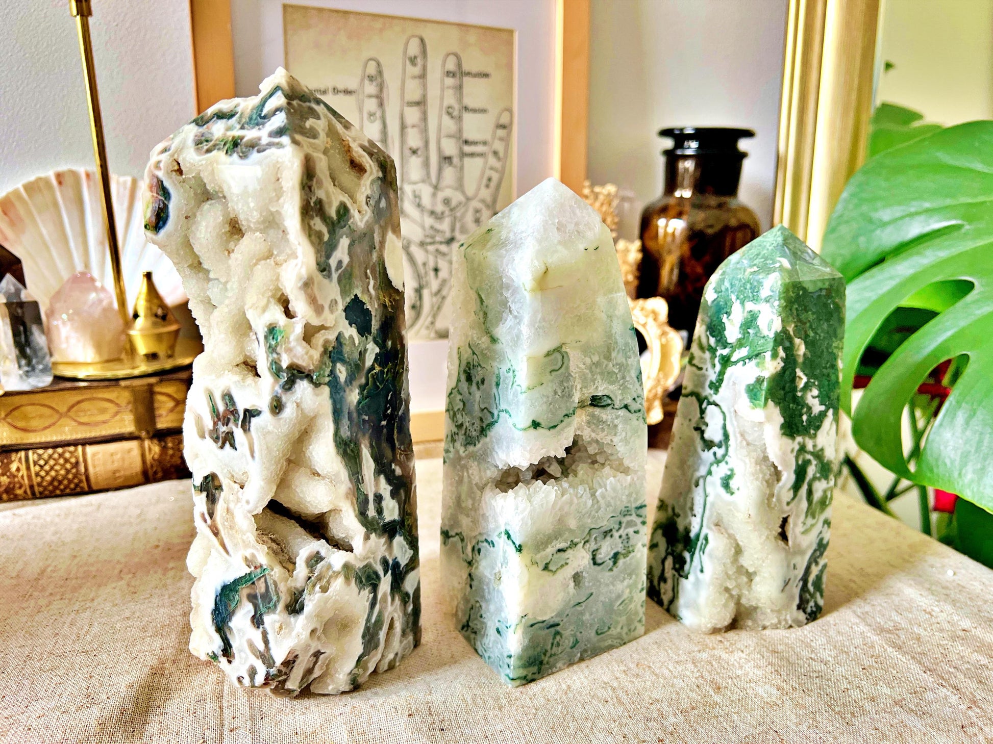 Grandes pointes d’Agate Mousse