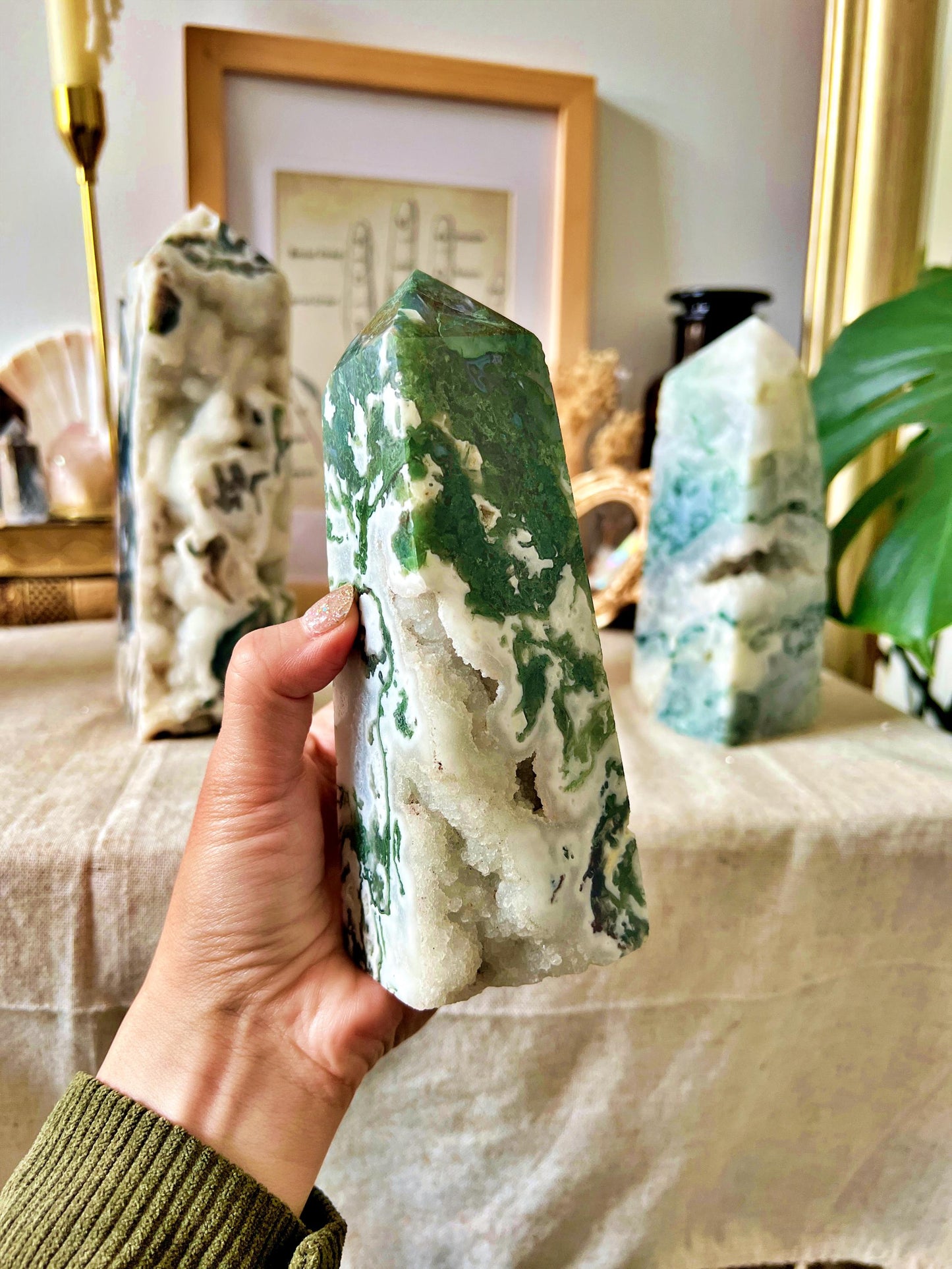 Grandes pointes d’Agate Mousse