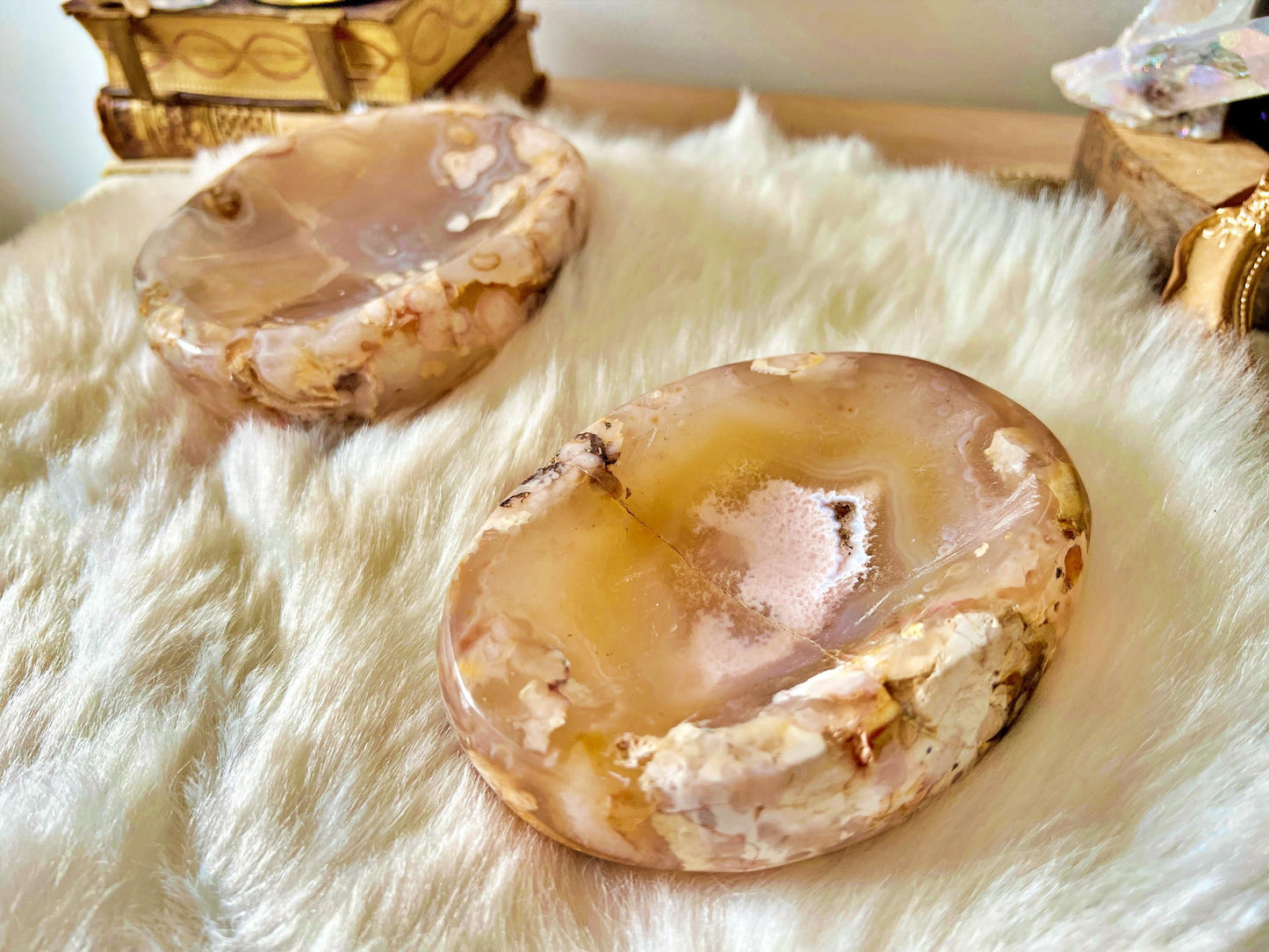 Bol en Agate Fleur de Cerisier - Qualité et Épaisseur